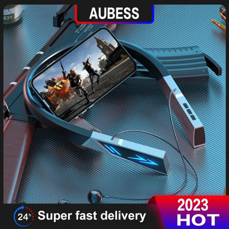 

Long Endurance Luminous Wireless Eaphone Universal Earphone Luminous Office Accessories 48 Hours Wireless Headset Neckband