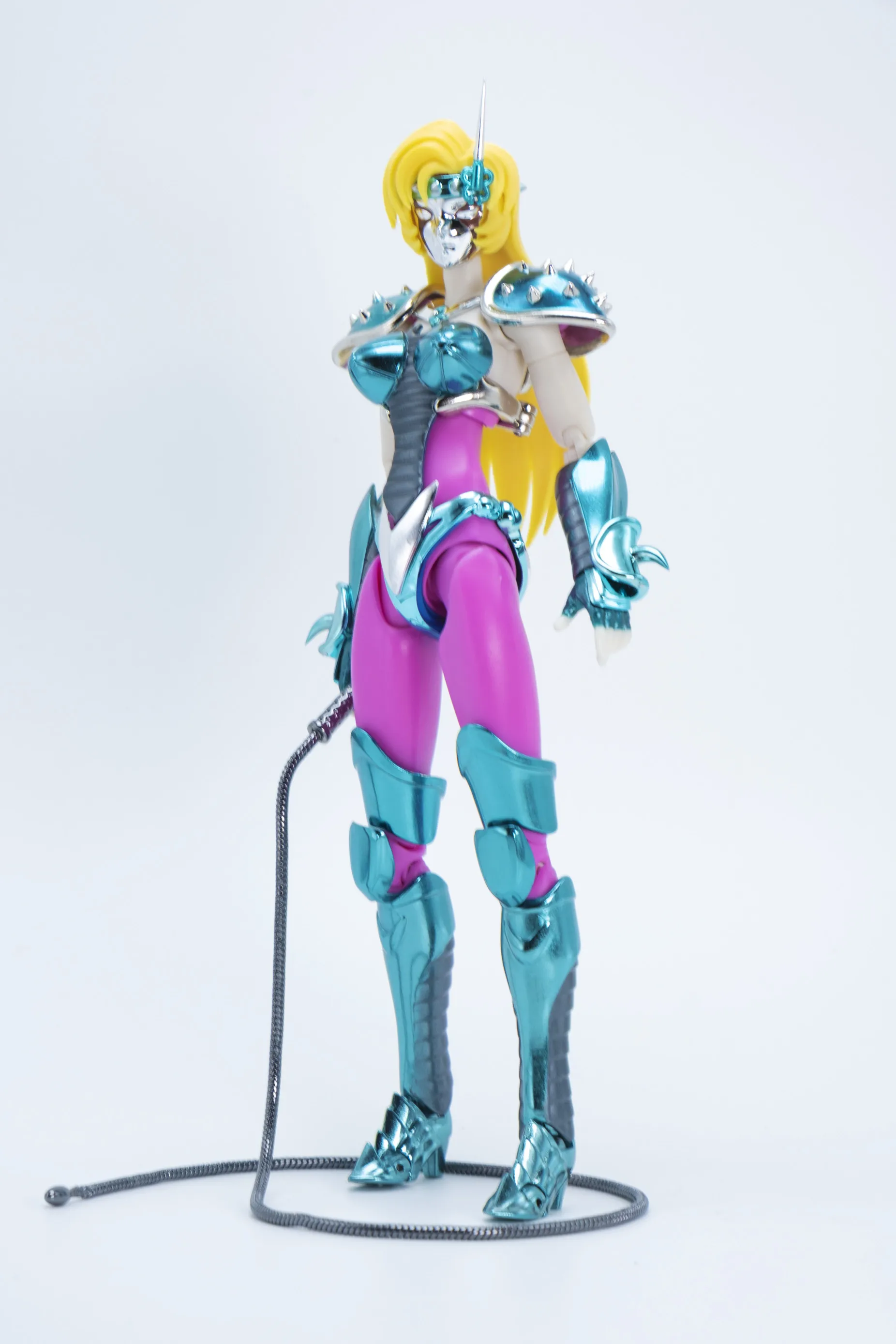 Фото В наличии: Фигурка GT Saint Seiya Myth Cloth EX Chameleon (Джули/Дженни), Бронзовые Рыцари Зодиака, аниме-фигурка, коллекционная игрушка, подарок №2