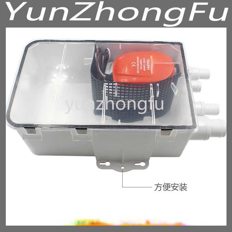 

12v24v DC Bathroom Pump RV Water Pump Marine Water Pump Bilge Pump DC Drainage Pump Bath Automatic