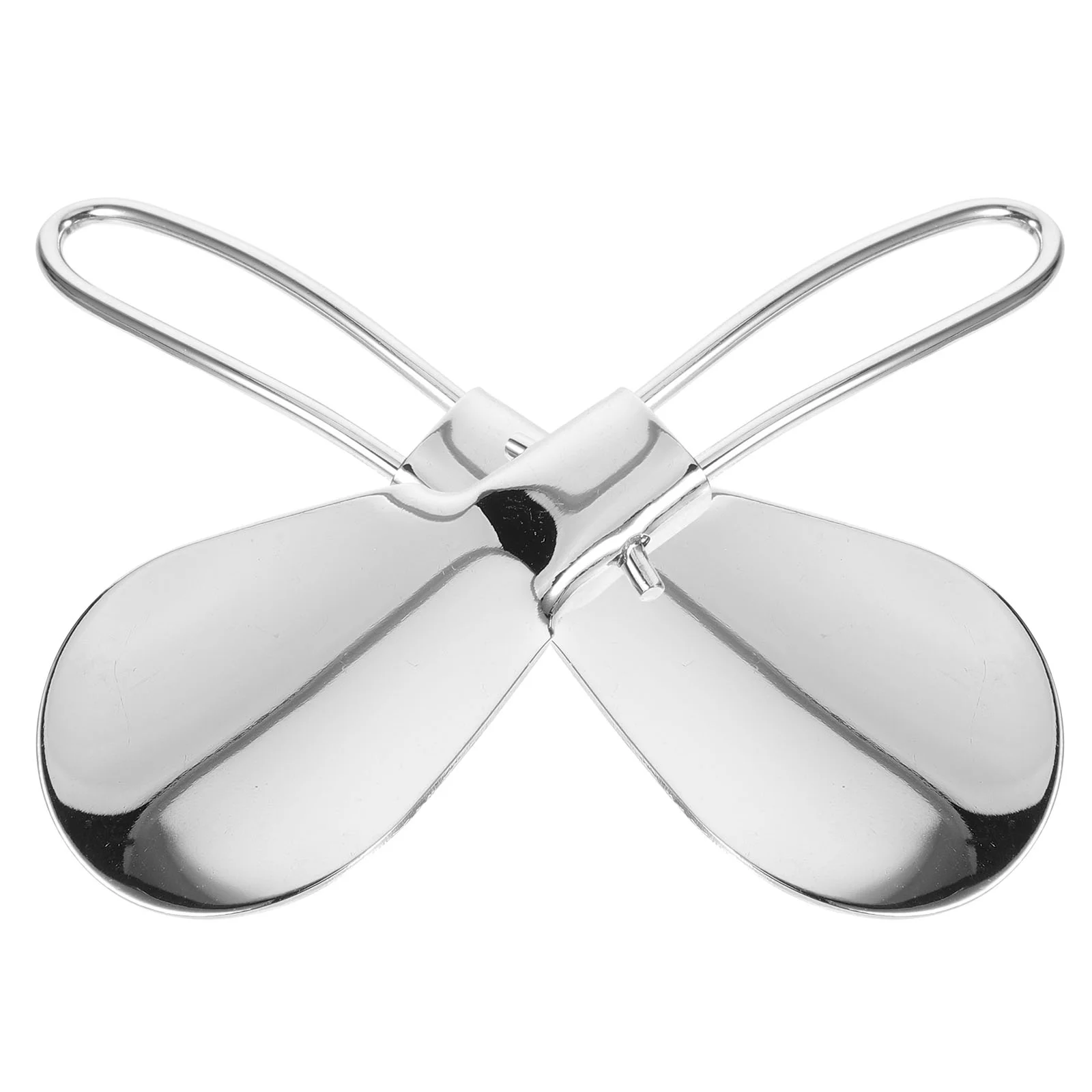 

2pcs Shoe Horn Stainless Steel Travel Shoehorn Long Shoe Horn For Senior Adult