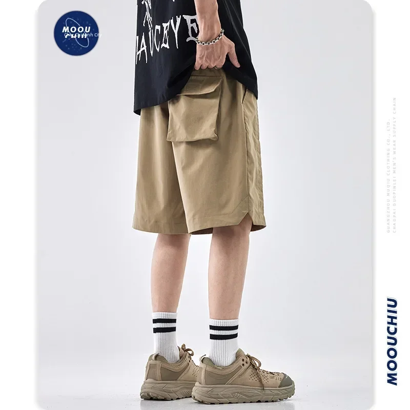 Мужские повседневные шорты в уличном стиле с механическим инструментом летние