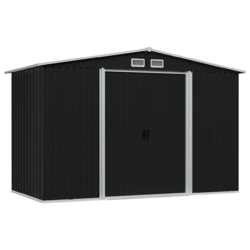 

Garden Storage Shed Anthracite Steel 101.2