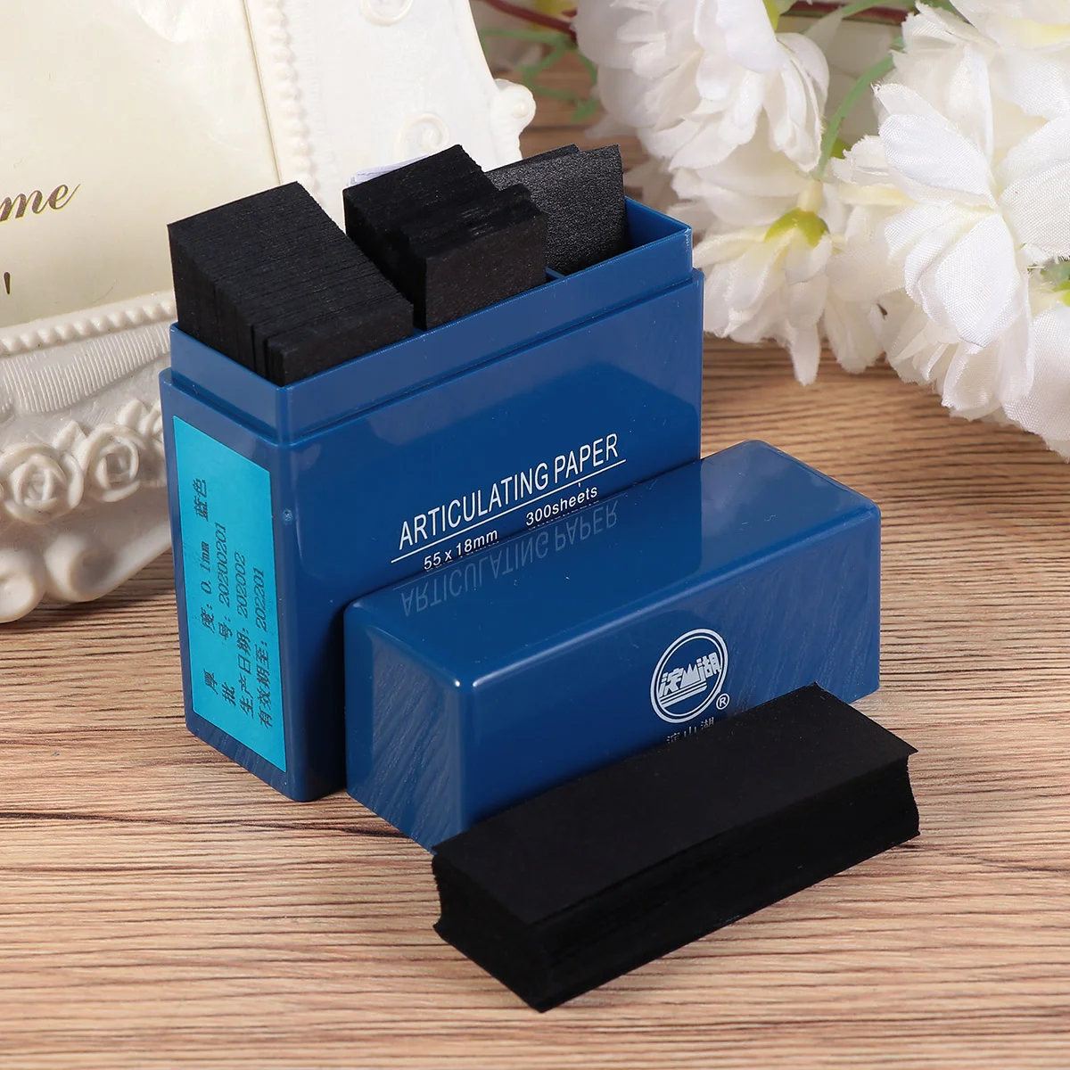 

Paper Articulatingwhitening Teeth Bite Sheets Hanel Dentist Material Sided Articulator Fingers Thickness Double Carepolishing