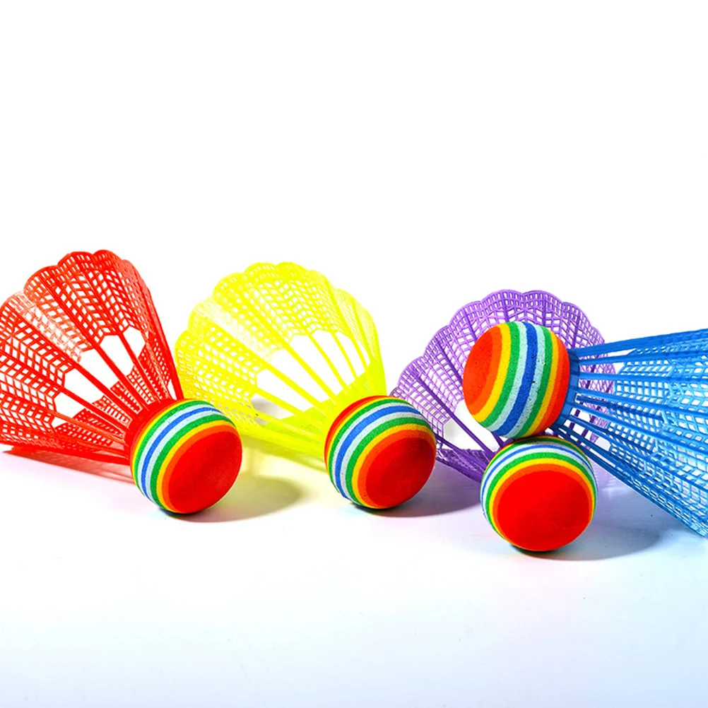 

20PCS Badminton Shuttlecocks Nylon Indoor Outdoor Sports Hight Training Badminton Birdies For Kids Beginner ( Mixed