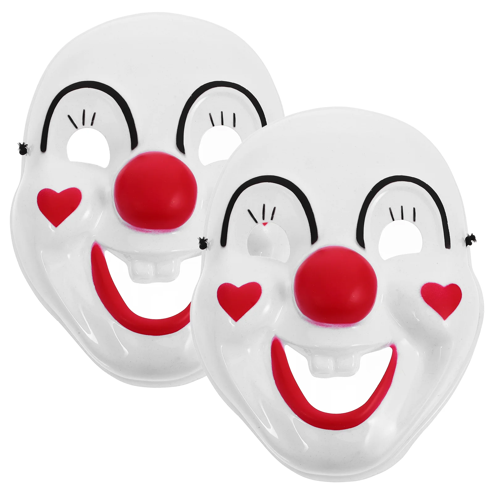 Party Halloween Clown Cosplay Costume Scary Face for Prop Skull