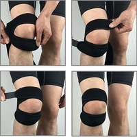 sports knee support patella belt elastic bandage tape sport strap knee pads protector band soccer basketball sports knee brace