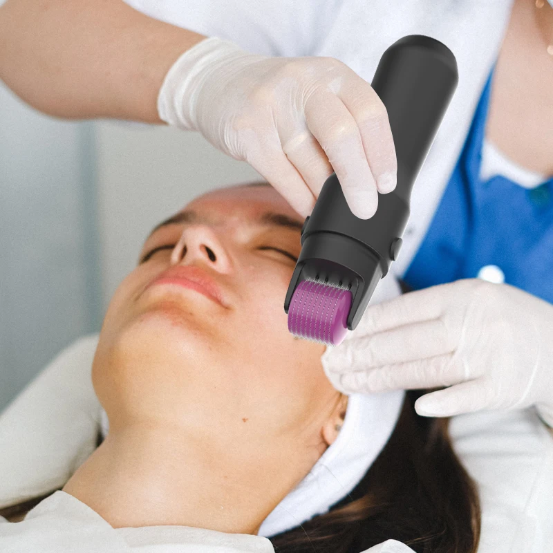 Новое поступление ролик Derma для роста волос демаркалер с резервуаром хранения
