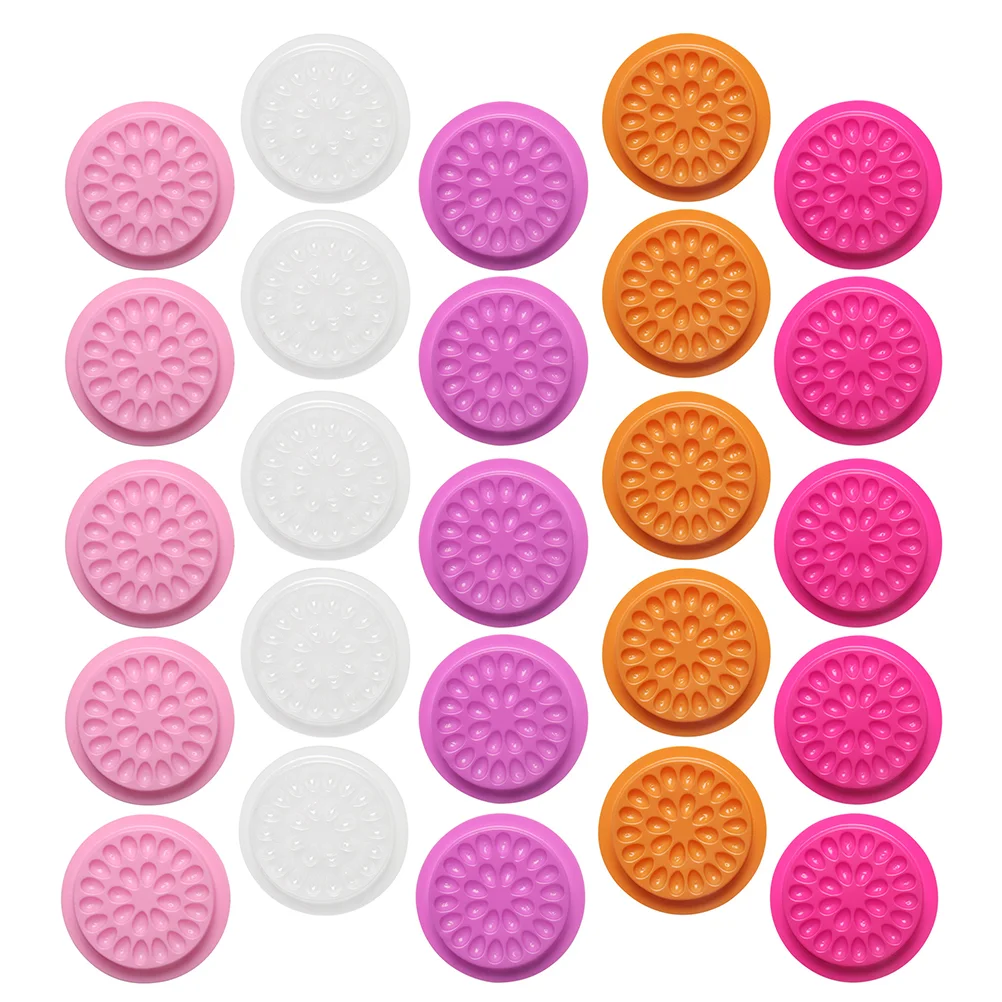 

150pcs Lash Glue Holder Eyelash Extension Glue Lash Glue for Eyelash Extensions Pigment Cup Eyelash Extension Organizer