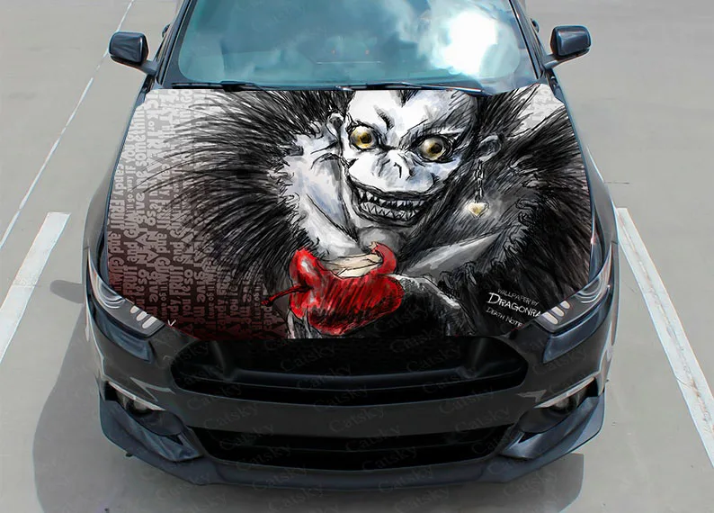 

Виниловая наклейка на автомобиль в стиле аниме «Death Note»