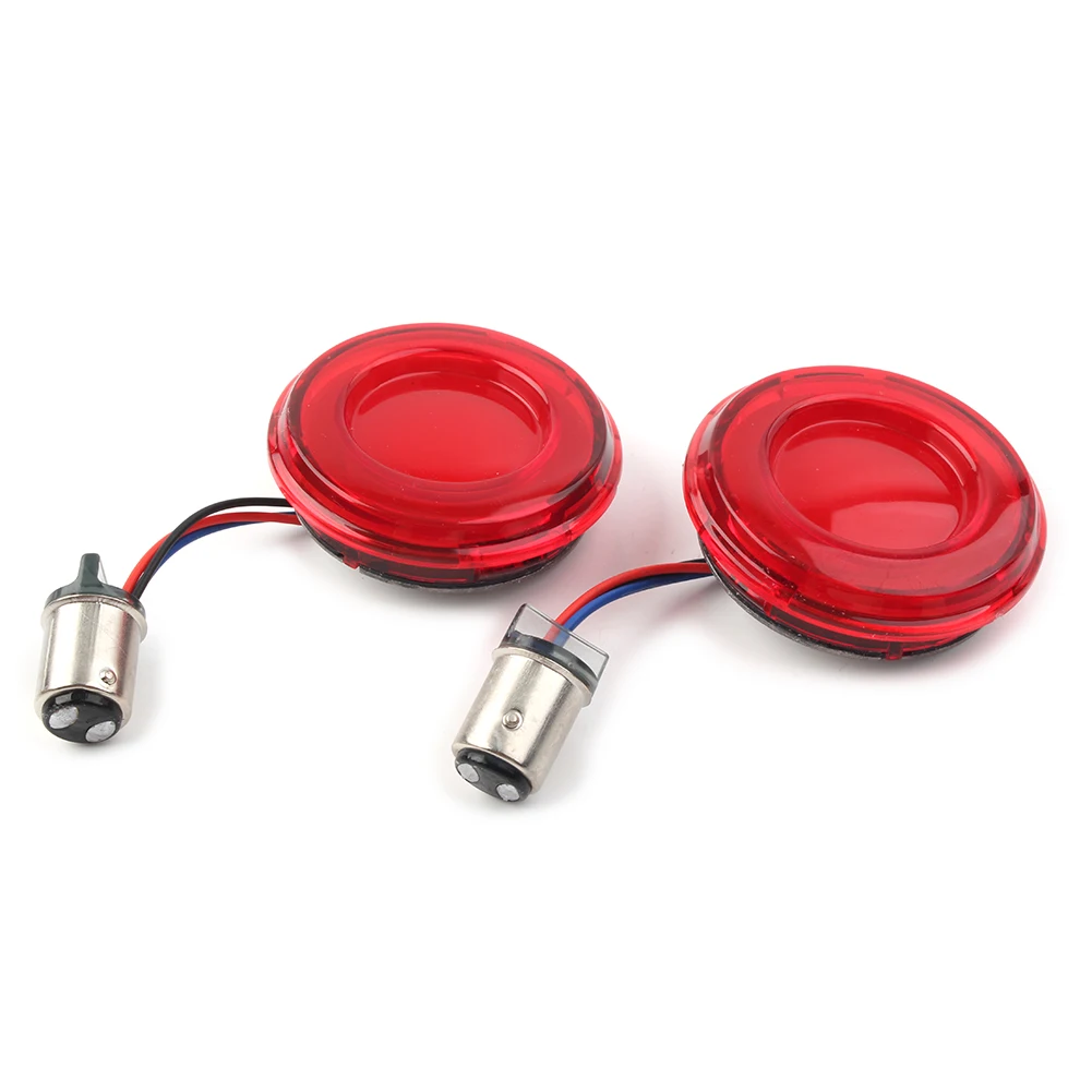 1157 светодиодный передний указатель поворота в мотоциклетном стиле для Harley Dyna