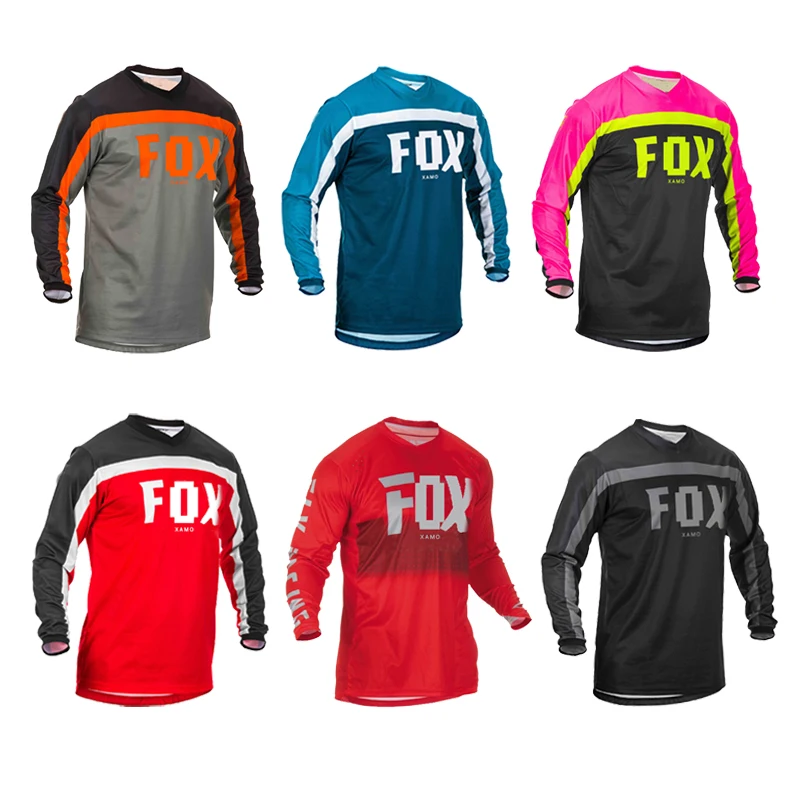2022 new summer men's Fox cycling team clothing MTB motorcycle mountain downhill shirt off-road |