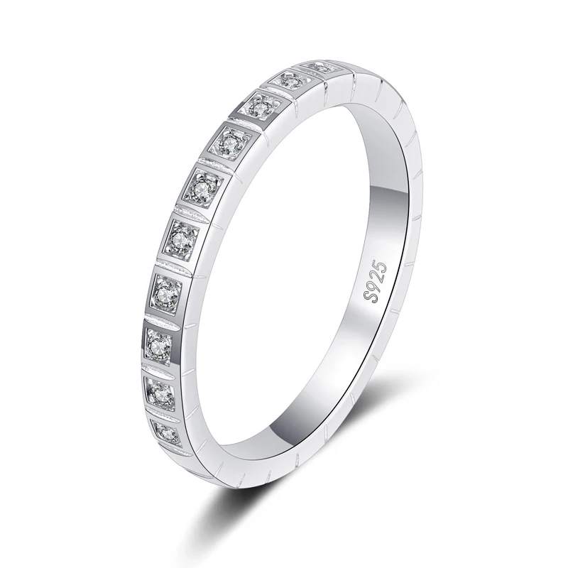 Новинка 2023 кольца для женщин Kinel свадебное кольцо с блестящим кубическим