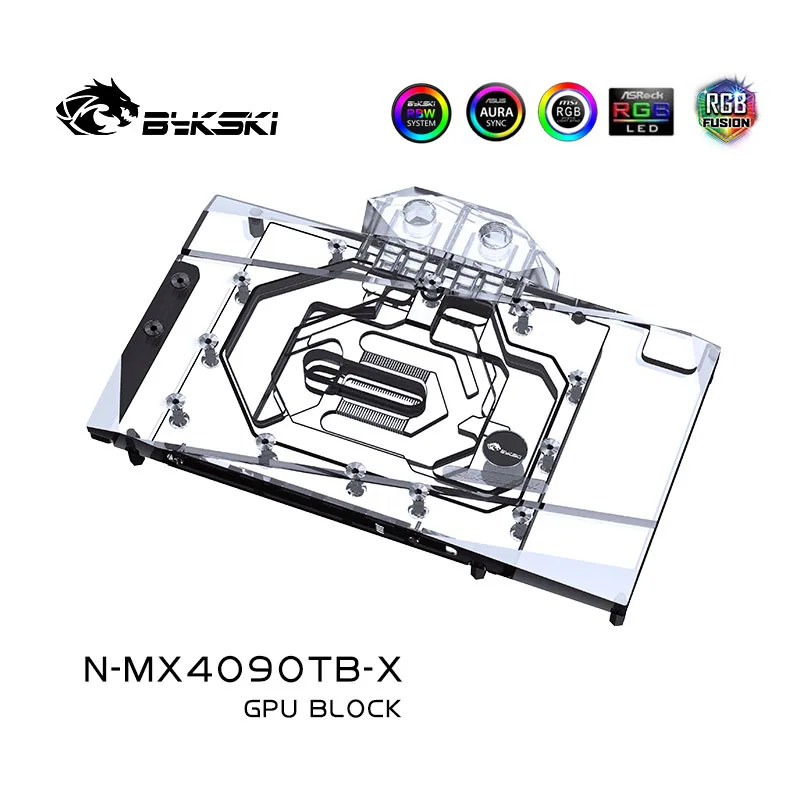 

Bykski 4090 GPU Water Block For Mingxuan GeForce RTX4090 Turbo 24G Graphics Card Video Cooler Radiator N-MX4090TB-X