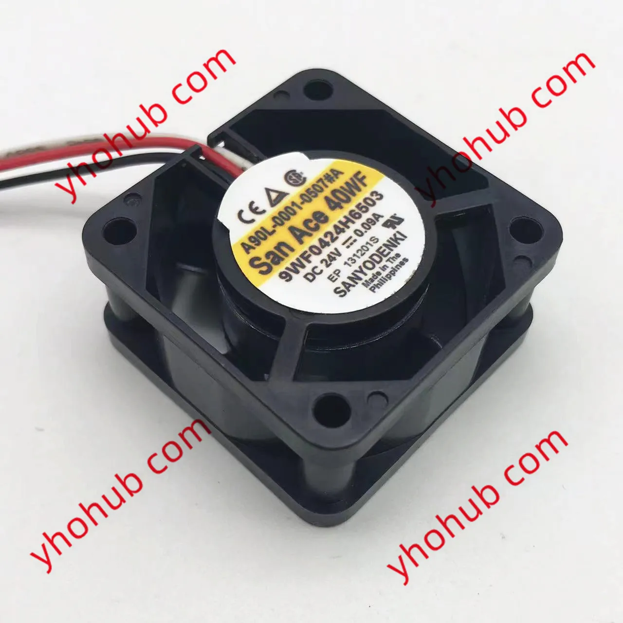 Охлаждающий вентилятор для сервера Sanyo Denki 9WF0424H6503 DC 24 В 0 09a 3-wire 40x40x20 мм | Компьютеры