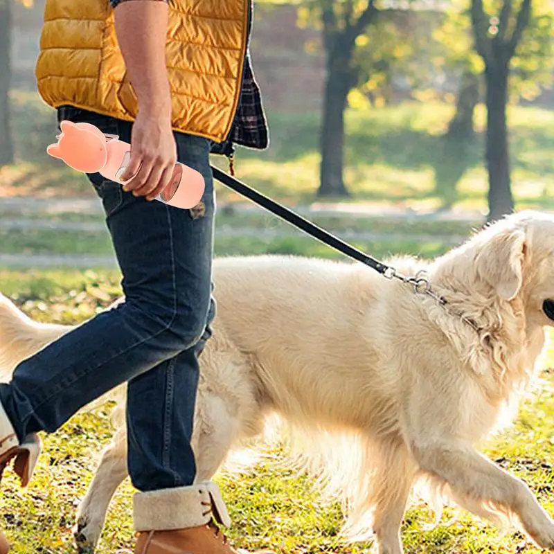 Дорожная бутылка для воды собак герметичная емкость пищевых продуктов легкий
