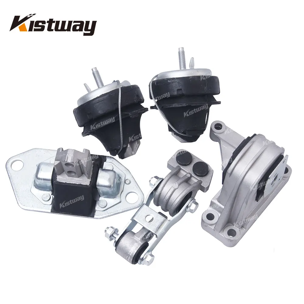 

5PCS Engine Gearbox Torque Rod Motor Mount Kit For Volvo S60 S80 S70 V70 C70 XC70 XC90 30778951 3074811 30680770 30680750