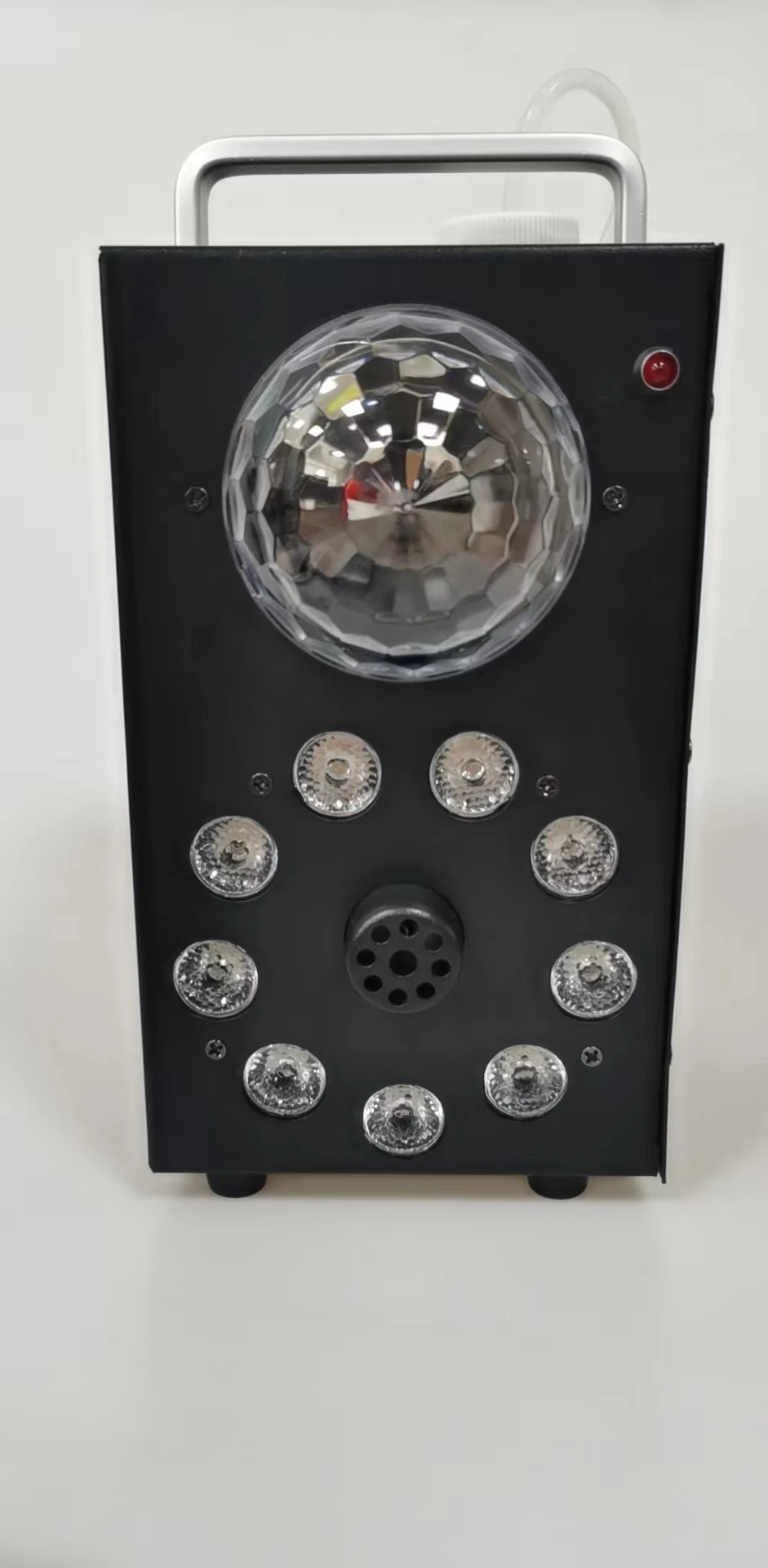 Дешево Фонарь дымовой со светодиодной подсветкой и пультом дистанционного управления, 700 Вт