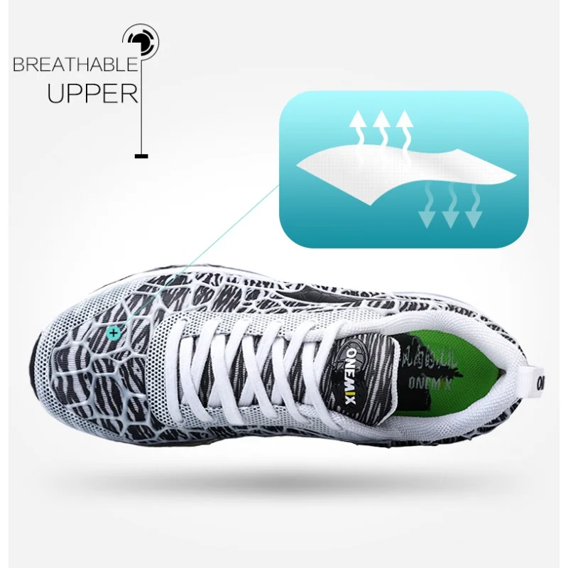 ONEMIX Men Running Shoes For Outdoor Damping Air Cushion Walking Sneakers Women Tennis Sport Shoes Summer Trainers Free Shipping
