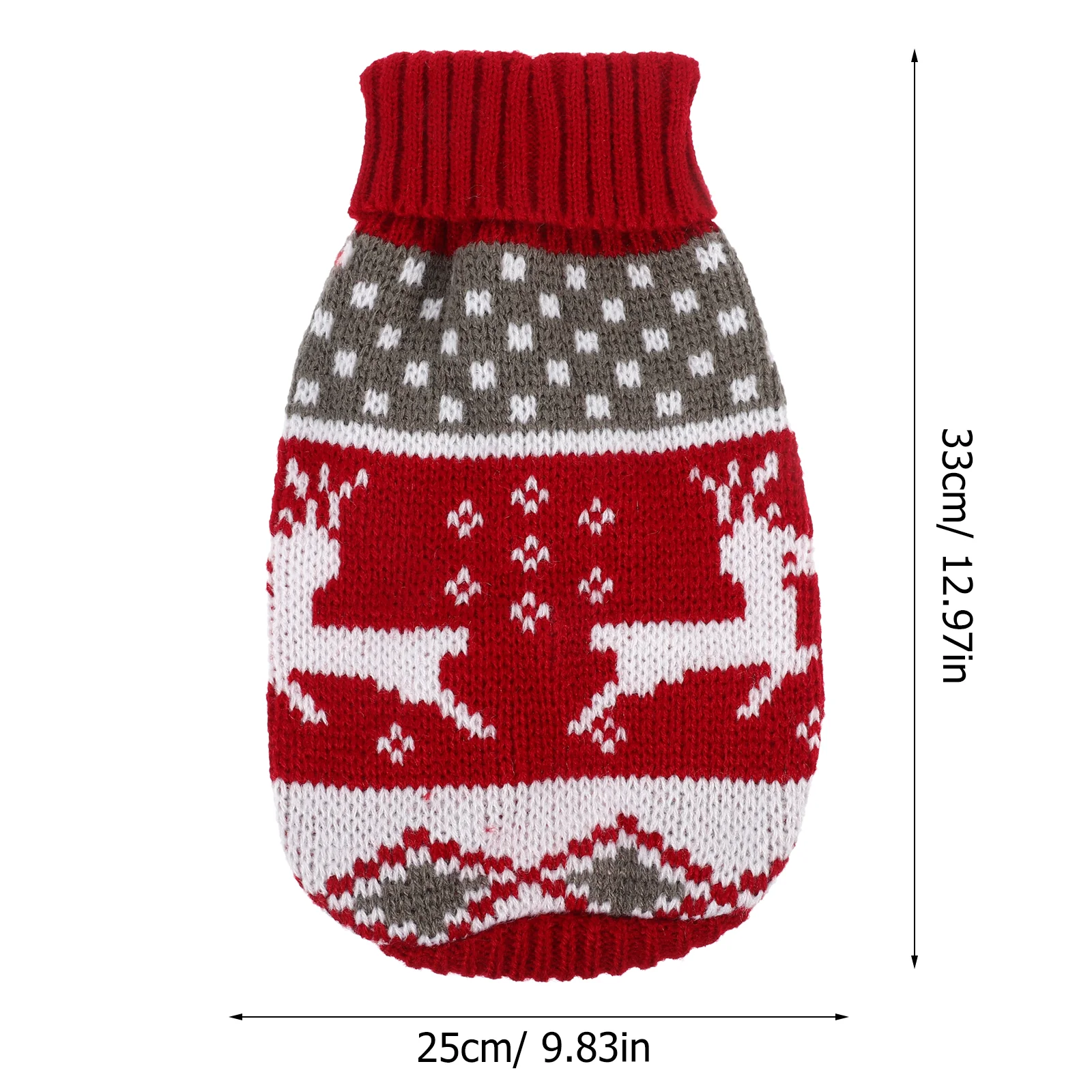 

Christmas Pet Sweater Dog Winter Clothes Adorable Puppy Clothing Costume Breathable Windproof For Dogs Warm Portable Outfits