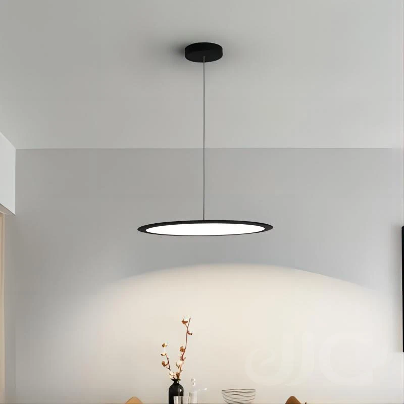 

JJC 110-240V dining room chandelier, creative round bar table chandelier, living room/dining room LED Nordic style lamps