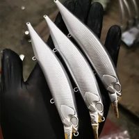 oimg 100pcs customized patterns and shapes sinking minnow fishing lures artificial bait 3d eyes wobbler tackle