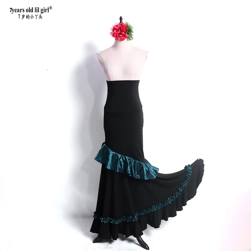 Платье Fiamenco для девочек, женские танцевальные костюмы Dallroom Waltz, одежда Foxtrot DTT59