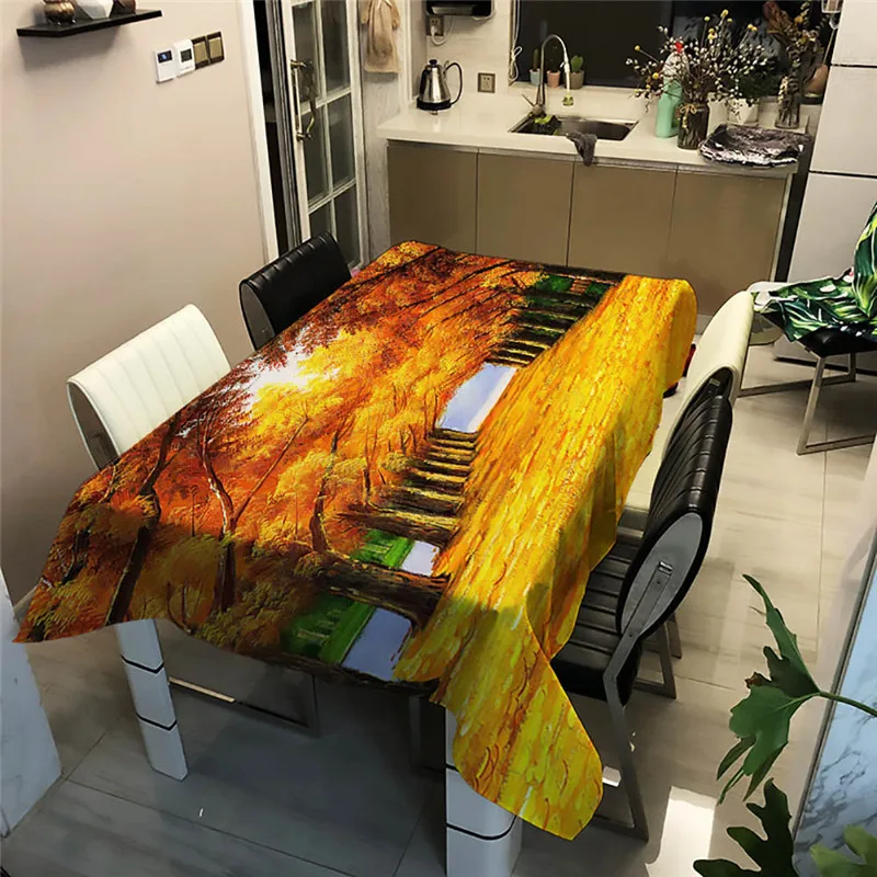 

Водонепроницаемые скатерти LSQDVQ с сельским пейзажем