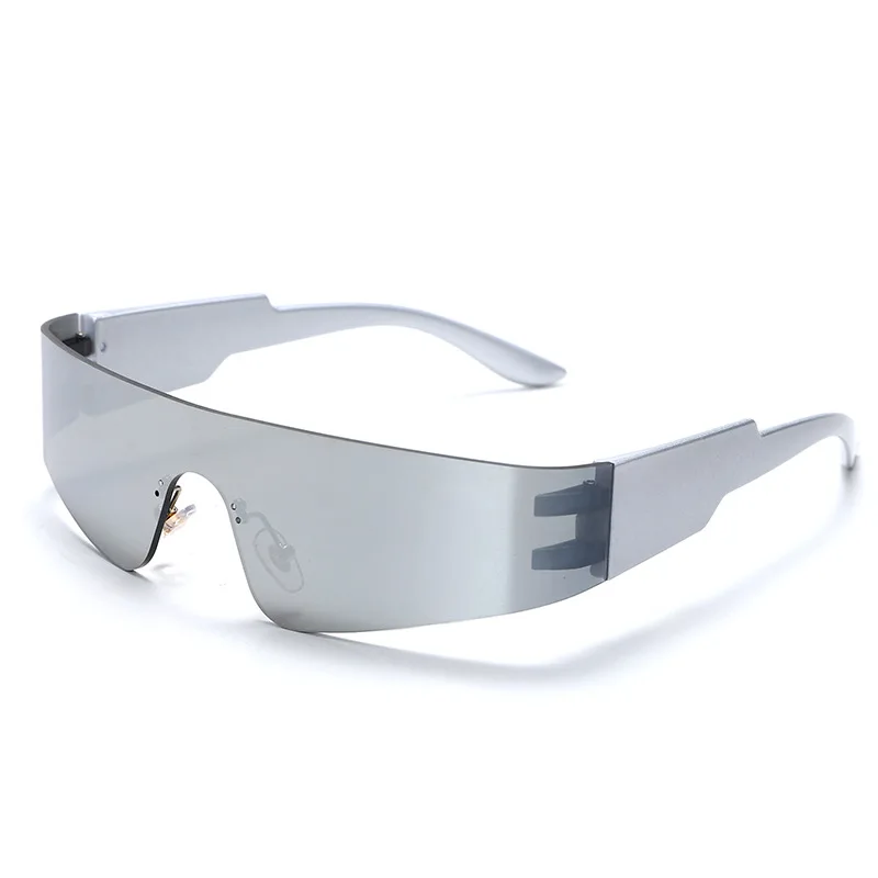 

2022 New One-piece Technology Punk Style One-piece Sports Mirror High Quality New Cycling Mirror for Men and Women