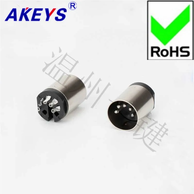 10 шт., разъем для клавиатуры, 5 контактов 10 шт., разъем для клавиатуры, 5 контактов