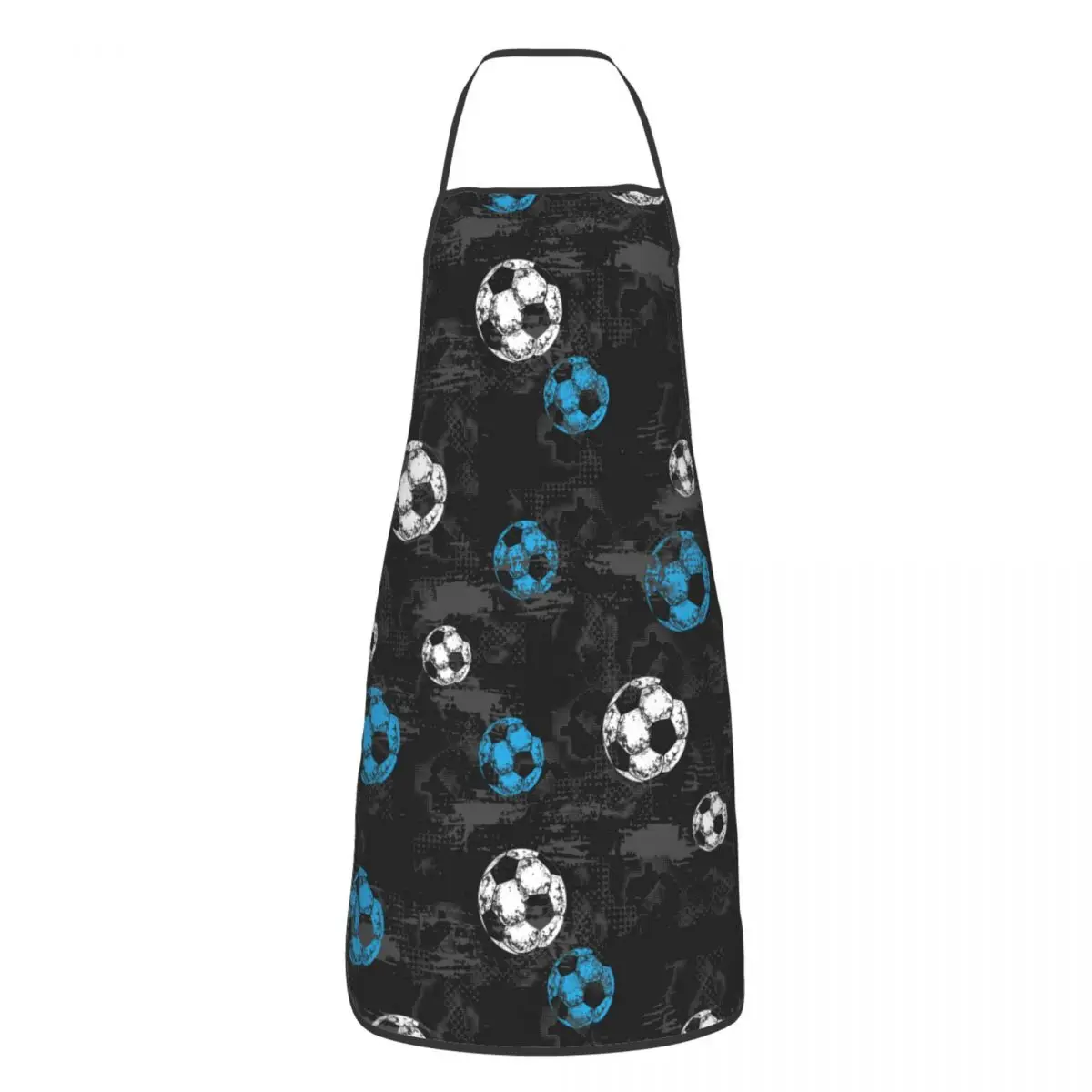 

Football Sports Lover Cuisine Grill Baking Apron Antifouling Pinafores for Chef Barista Home Cleaning Gardening