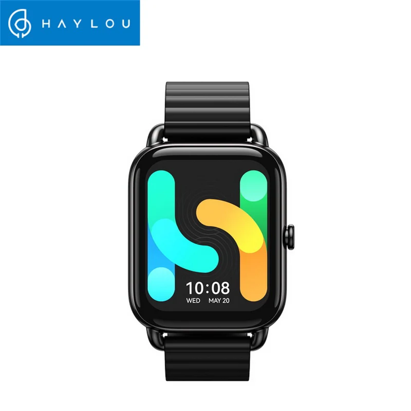 

Haylou RS4 Plus Smart Watch 1.78'' AMOLED Display Waterproof Heart Rate SpO2 Monitor 105 Sport Modes Smartwatch for Men Women