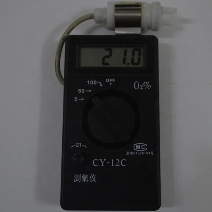 CY-12C измеритель кислорода портативный анализатор чистоты определение содержания