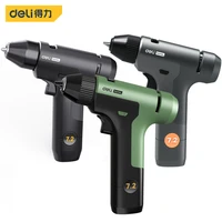 deli tool 1 pcs 7 2v multicolor two speed lithium electric drill multifunctional electrician portable professional power tools