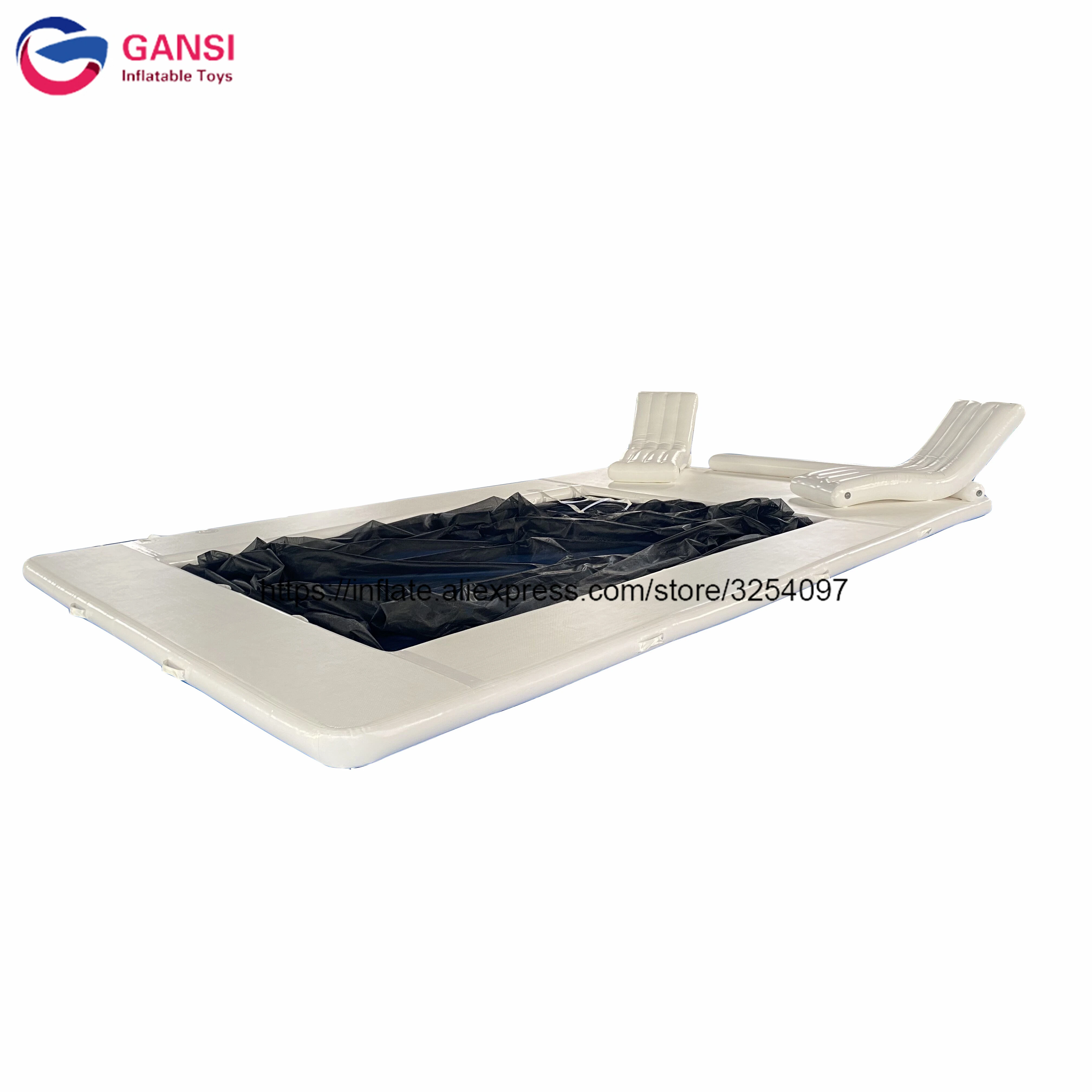 1 00 мм DWF плавающие водные морские бассейны надувной Фотофон с насосом
