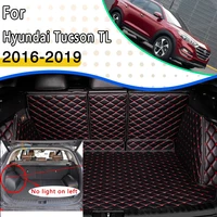 rear trunk car mats for hyundai tucson tl 2016 2017 2018 2019 waterproof protective pads anti dirty car mats car accessorie