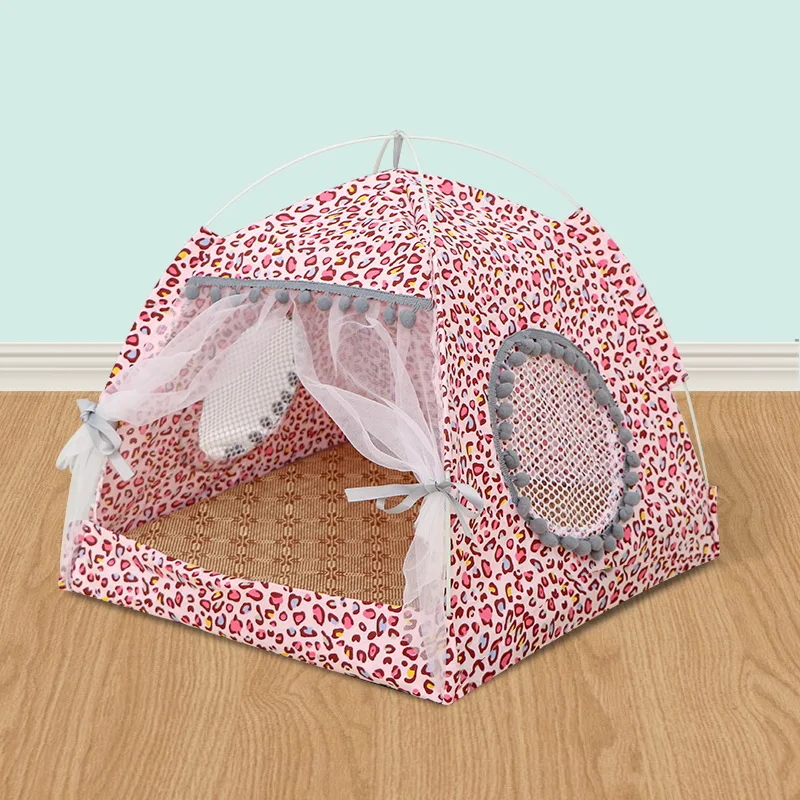 

Bonzerpet Cat Bed Summer sleeping Mat Small Dogs Bed Cute Cat Tent