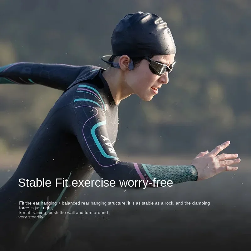Водонепроницаемые наушники SHOKZ OpenSwim Pro с костной проводимостью MP3 для плавания — беспроводные наушники с открытыми ушами S710 (art.: 3920cf745ae86) - 3920cf745ae86