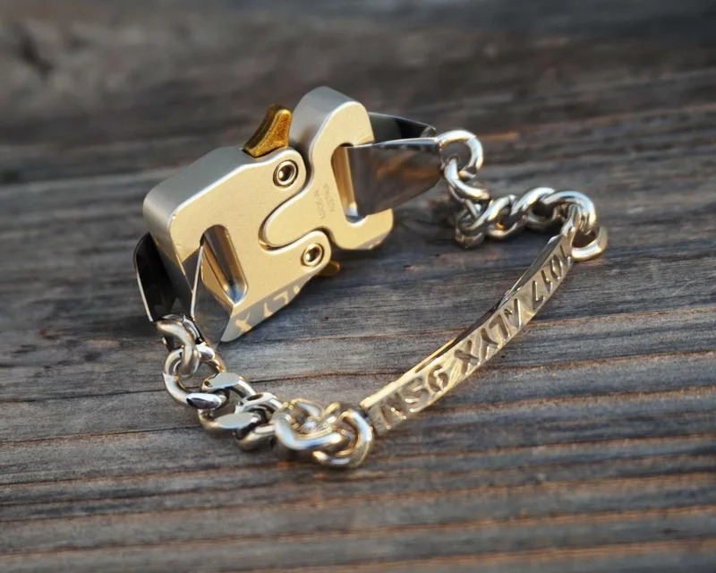 

Мужской и женский браслет с открытой пряжкой, ожерелье для пар, функциональная Тяжелая ажурная цепочка, 1017