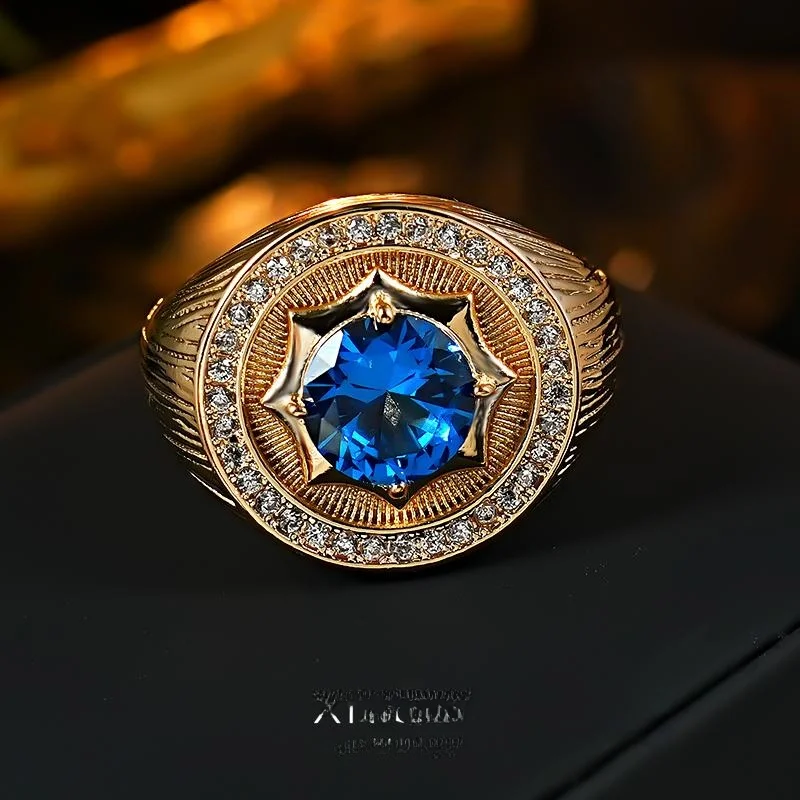 Золотое ретро матовое голубиное яйцо широкое кольцо для монет французское из