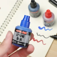 office marker pen waterproof stationery supplies oil ink graffiti paint marker ink refill ink