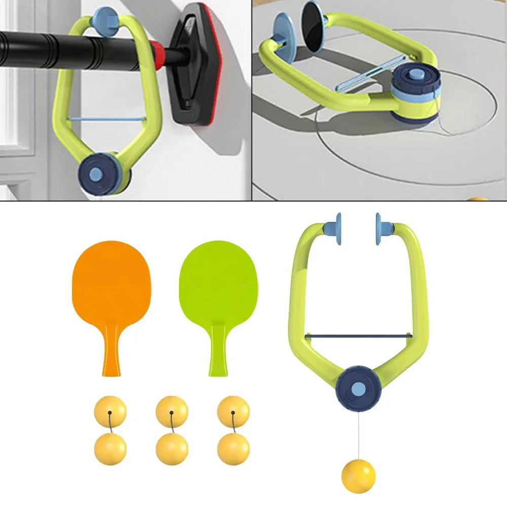 Регулируемый подвесной набор тренировок для настольного тенниса портативный с