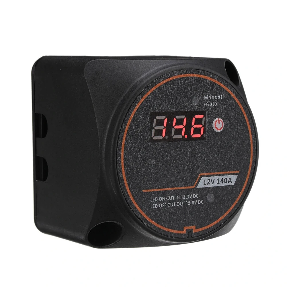 

12V 140A Voltage Sensitive Split Charge Relay VSR For Camper Car Smart Battery Isolator Charge 2 Battery Bank Auto Parts