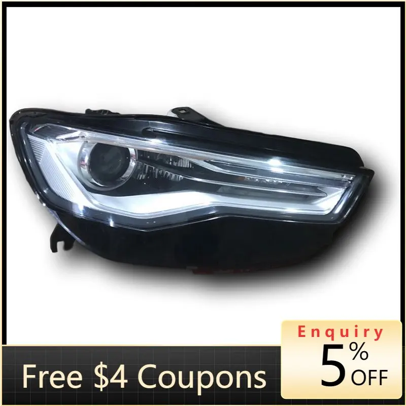 

headlight led for car LC Upgrade headlight Suitable for 12-15 A6L headlights C7 A6 A7 A8 original assembled and disassembled