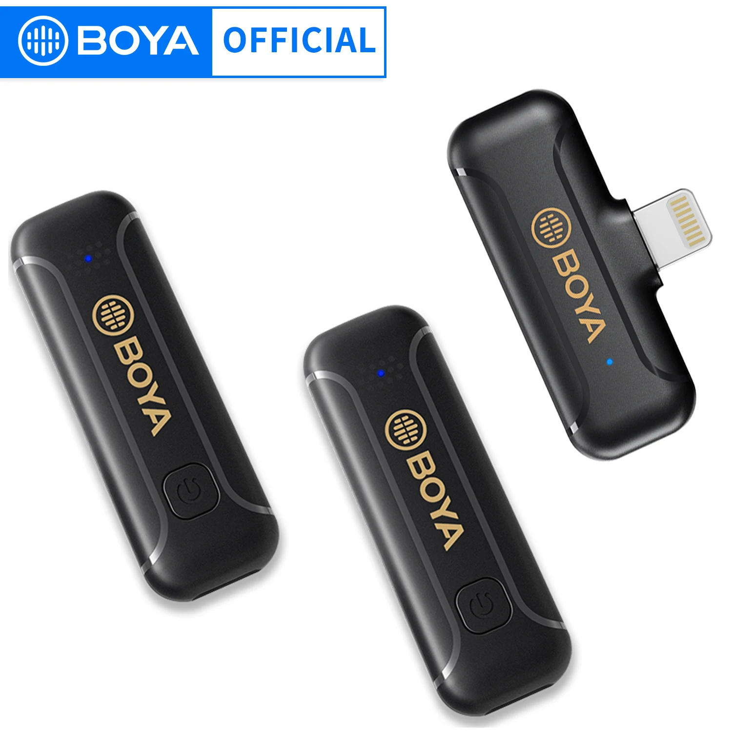 BOYA BY-WM3T2 профессиональный беспроводной петличный микрофон портативный аудио-и