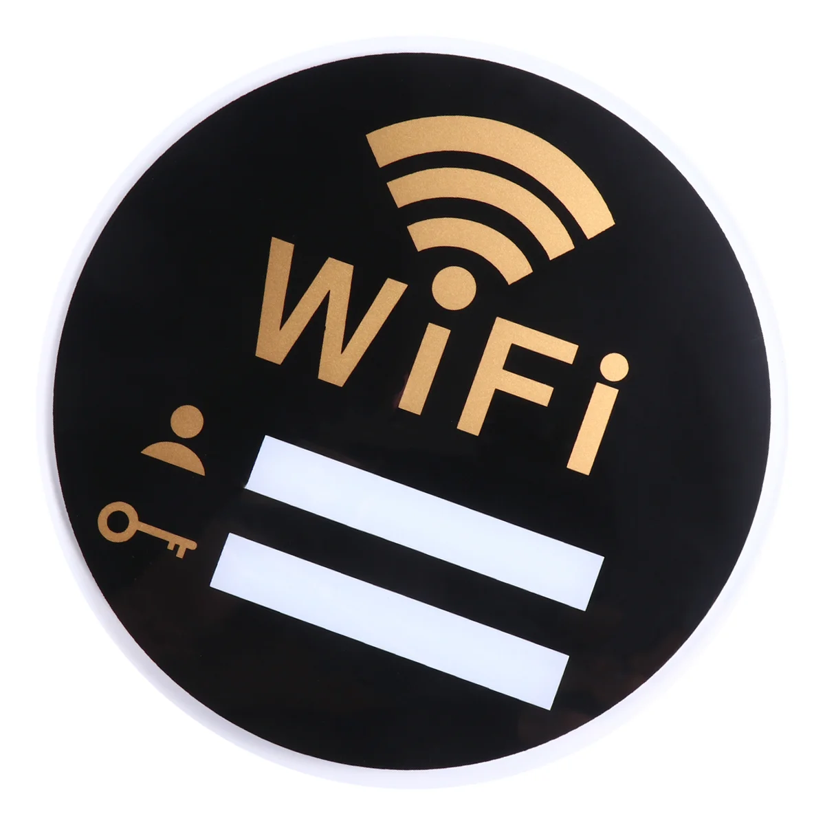 

Wifi Sign Password Wall Acrylic Plaque Hotel Network Chalkboard Free Signs Decorlogin Sticker Code Coverage Reminder Guests