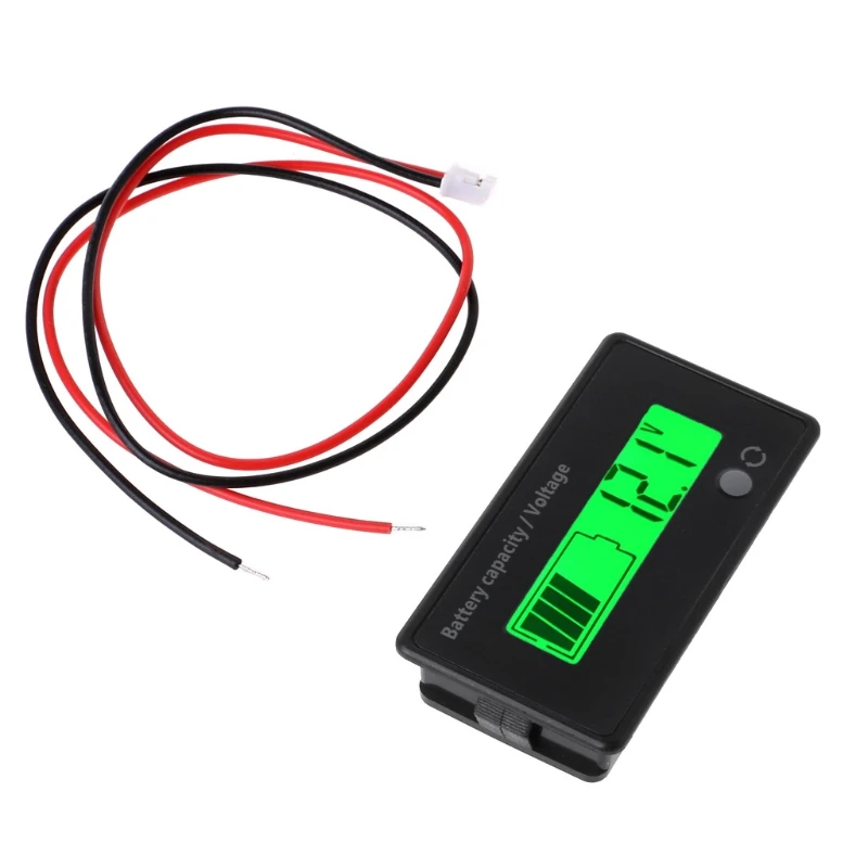 

12V-84V Lead-acid Battery Capacity Meter Voltmeter LCD