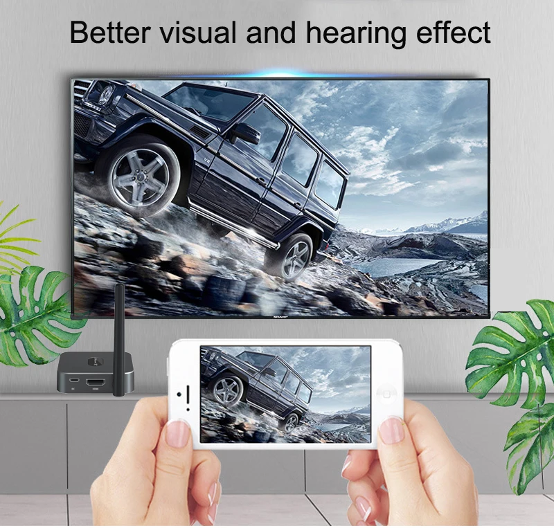 MiraScreen TV Stick Box 2.4G 5G 4K Miracast Airplay Wireless WiFi Display Screen Mirror Share Dongle for IOS Andriod Phone To TV images - 6
