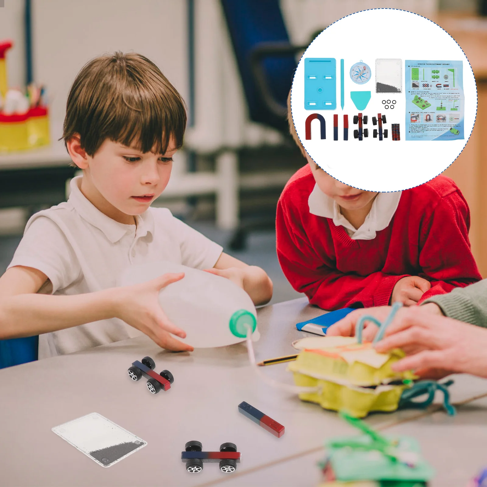 

1 Набор игрушек премиум-класса, профессиональный Прочный Магнитный магнетизм для студентов, детей, школы