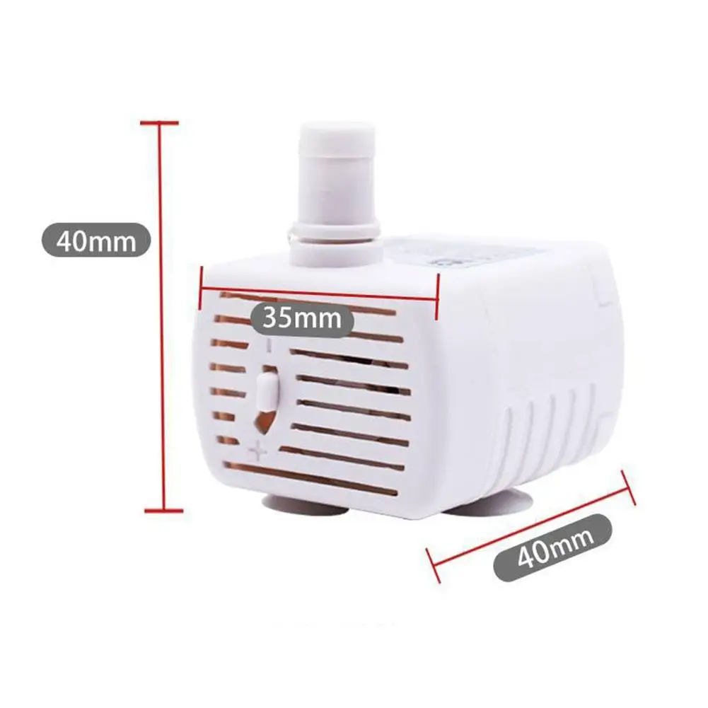 Мини погружной насос для воды 200 л/ч 2 Вт USB 5 В постоянного тока диспенсер домашних