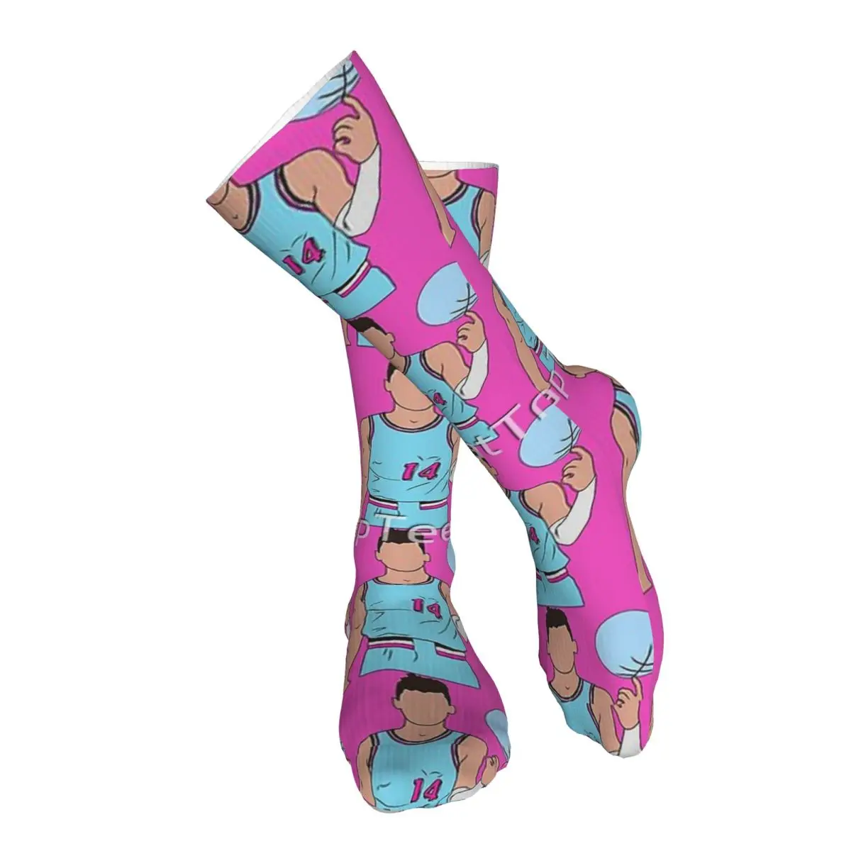 

Tyler Herro Vice Adult Stockings Breathable For Daily Matching Sports Stockings Bright Colours